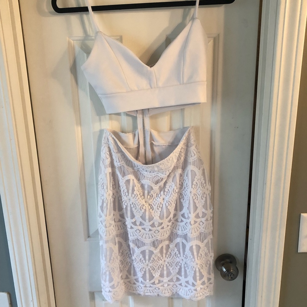 Crop top dress